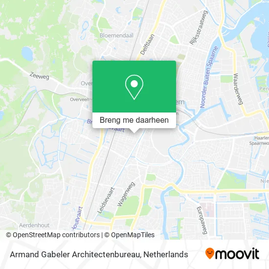 Armand Gabeler Architectenbureau kaart