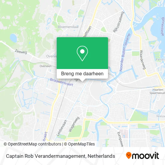 Captain Rob Verandermanagement kaart