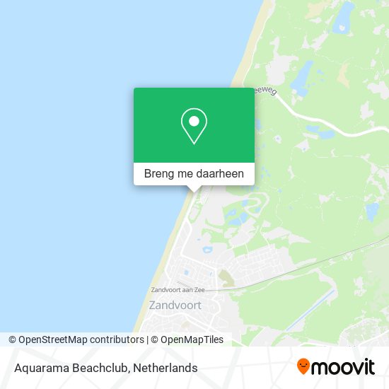 Aquarama Beachclub kaart