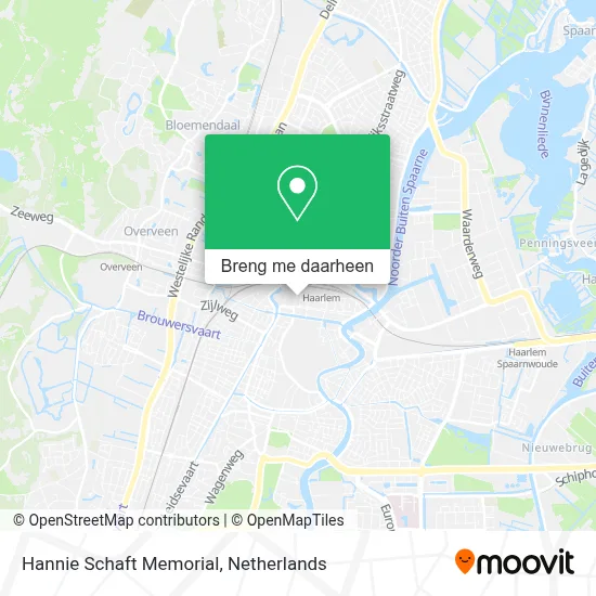 Hannie Schaft Memorial kaart