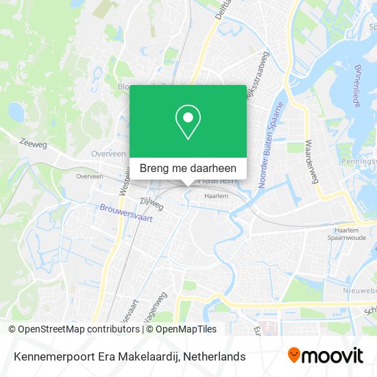 Kennemerpoort Era Makelaardij kaart