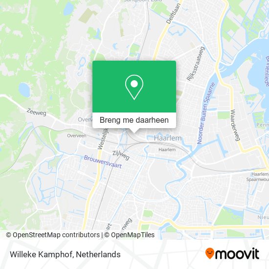 Willeke Kamphof kaart