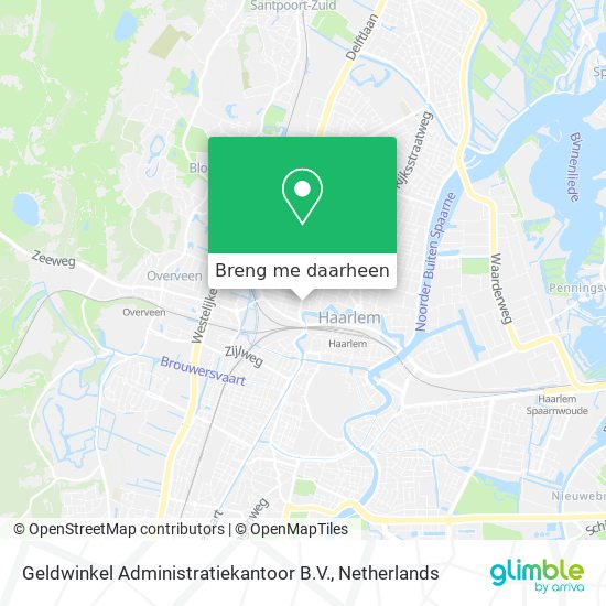 Geldwinkel Administratiekantoor B.V. kaart