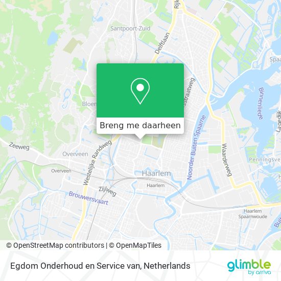 Egdom Onderhoud en Service van kaart