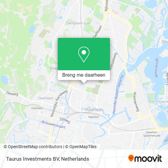 Taurus Investments BV kaart
