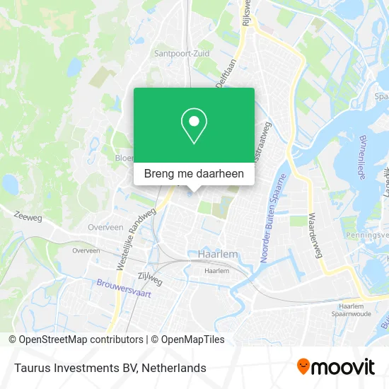 Taurus Investments BV kaart