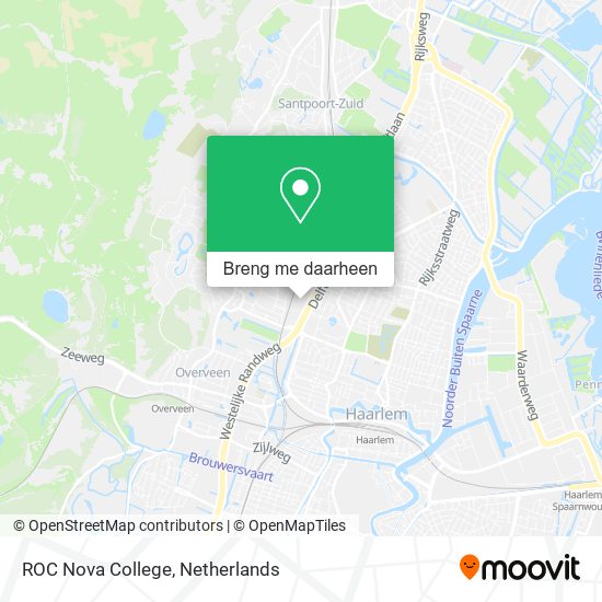 ROC Nova College kaart