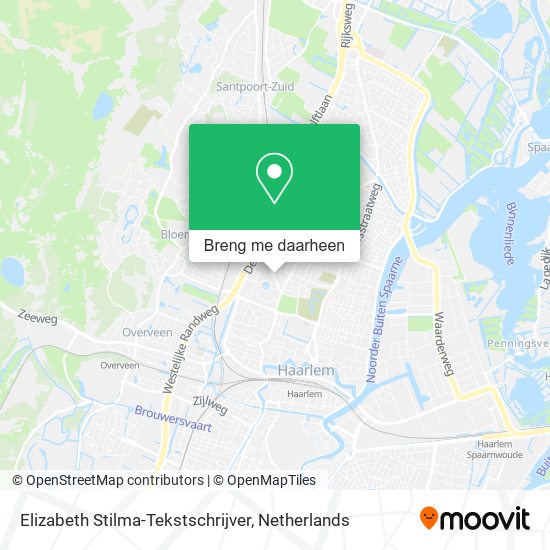 Elizabeth Stilma-Tekstschrijver kaart