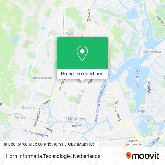 Horn Informatie Technologie kaart