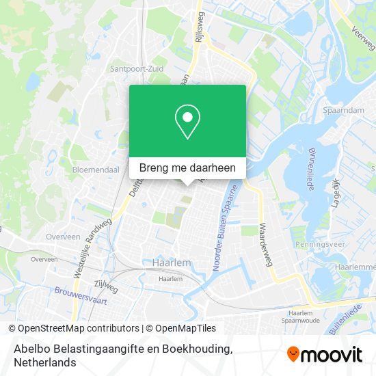 Abelbo Belastingaangifte en Boekhouding kaart