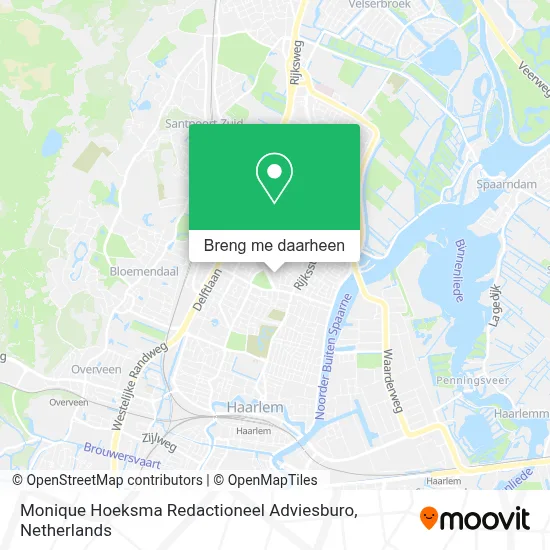 Monique Hoeksma Redactioneel Adviesburo kaart