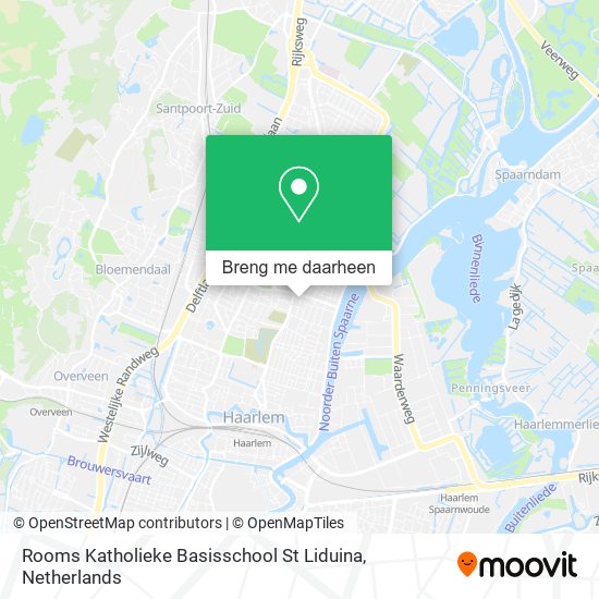 Rooms Katholieke Basisschool St Liduina kaart