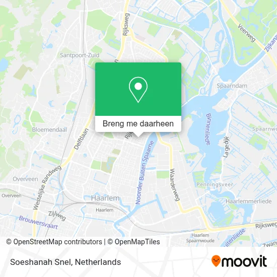 Soeshanah Snel kaart