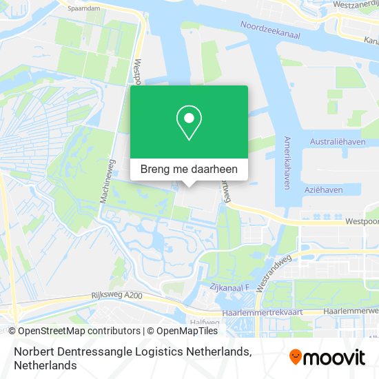 Norbert Dentressangle Logistics Netherlands kaart