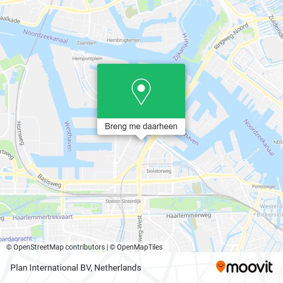 Plan International BV kaart