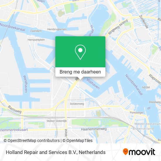 Holland Repair and Services B.V. kaart