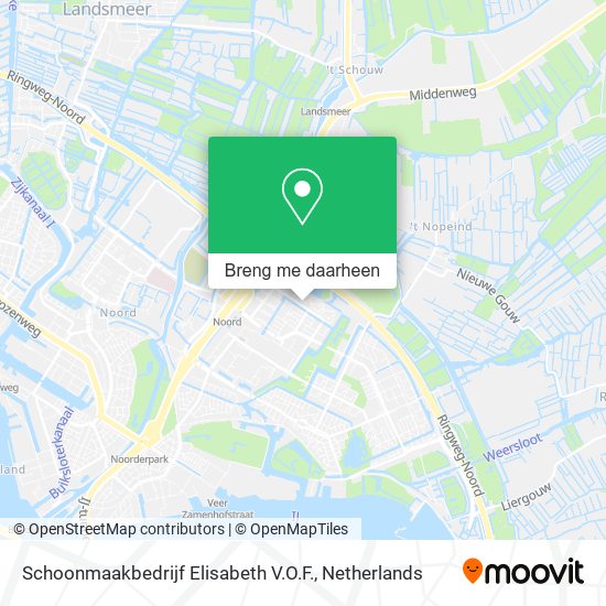 Schoonmaakbedrijf Elisabeth V.O.F. kaart