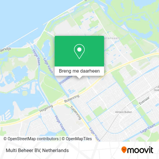 Multi Beheer BV kaart