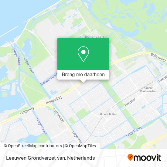 Leeuwen Grondverzet van kaart