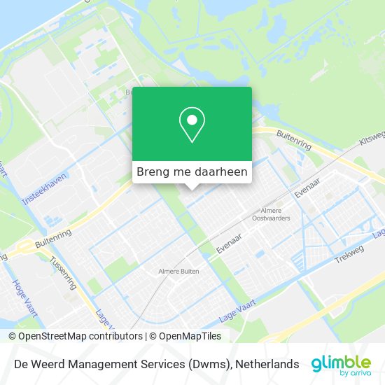 De Weerd Management Services (Dwms) kaart