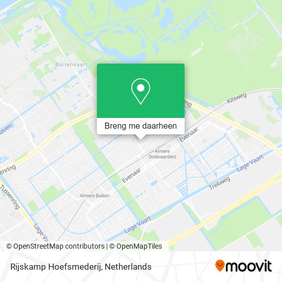 Rijskamp Hoefsmederij kaart