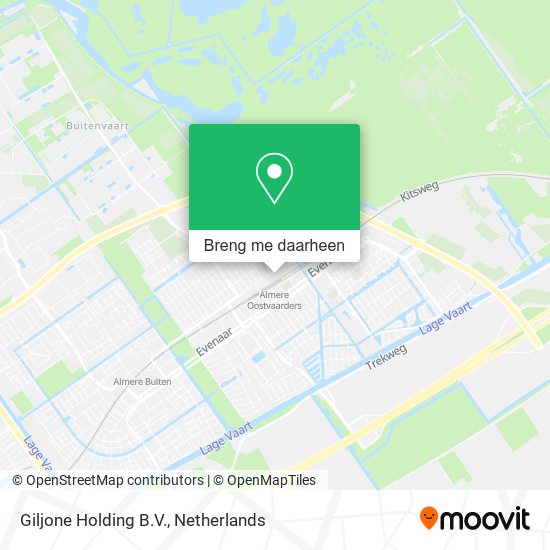 Giljone Holding B.V. kaart