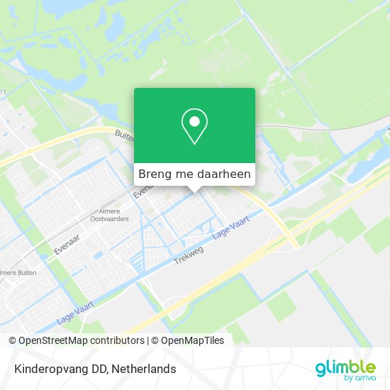 Kinderopvang DD kaart