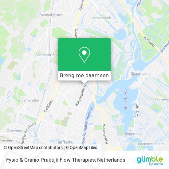 Fysio & Cranio Praktijk Flow Therapies kaart