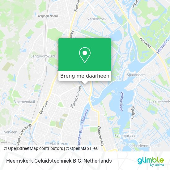 Heemskerk Geluidstechniek B G kaart