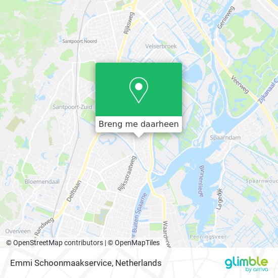 Emmi Schoonmaakservice kaart