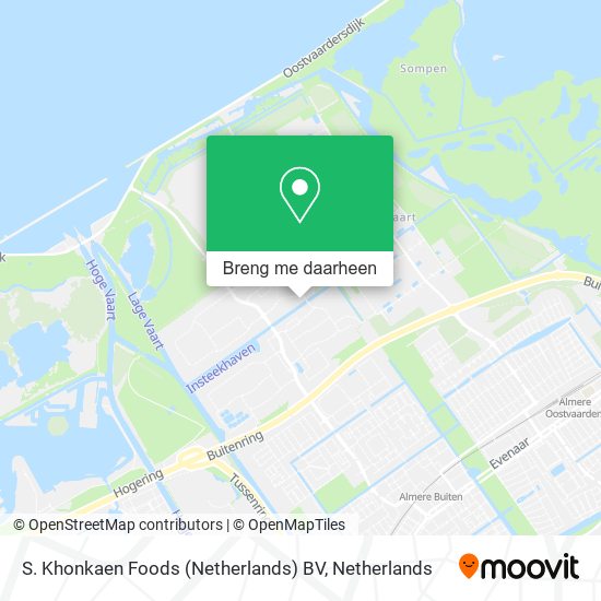 S. Khonkaen Foods (Netherlands) BV kaart