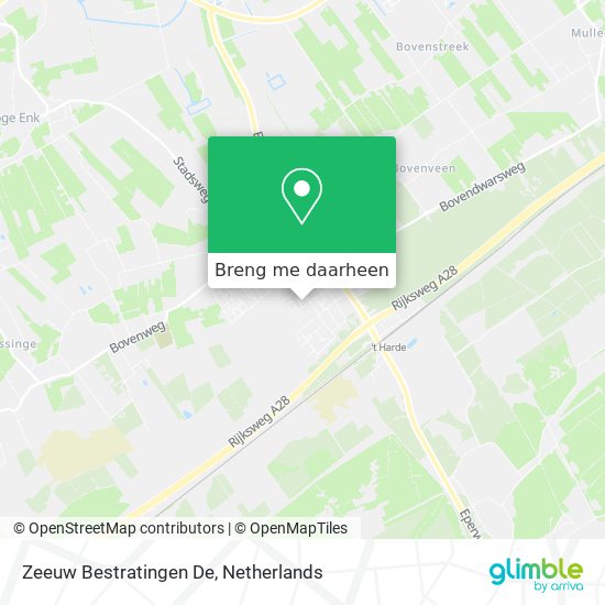 Zeeuw Bestratingen De kaart