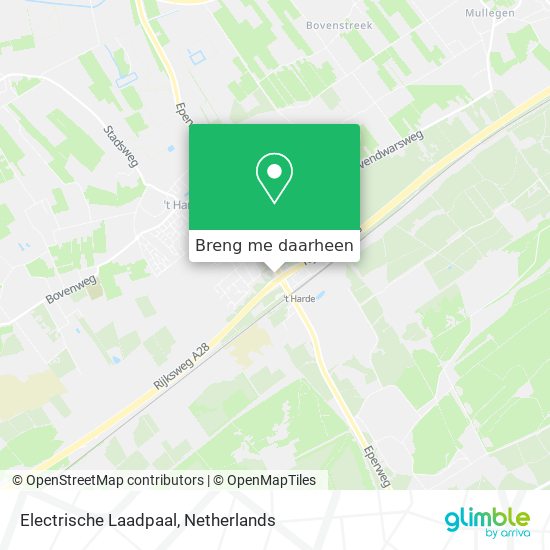 Electrische Laadpaal kaart