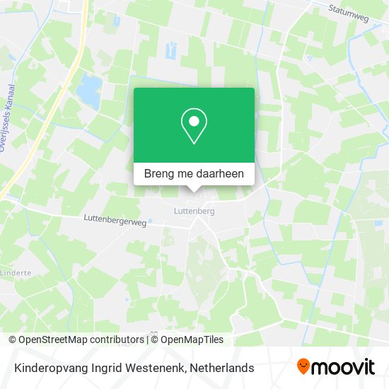 Kinderopvang Ingrid Westenenk kaart