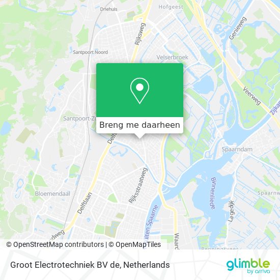 Groot Electrotechniek BV de kaart