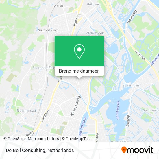 De Bell Consulting kaart