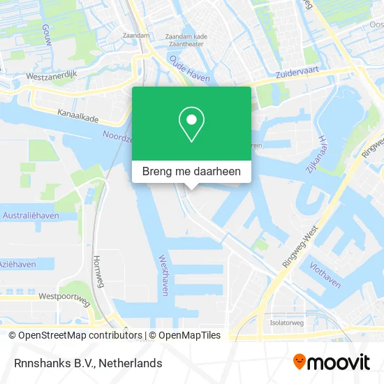 Rnnshanks B.V. kaart