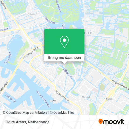 Claire Arens kaart