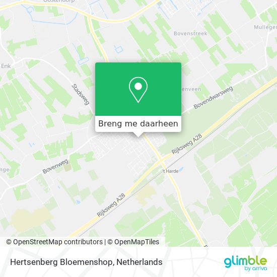Hertsenberg Bloemenshop kaart
