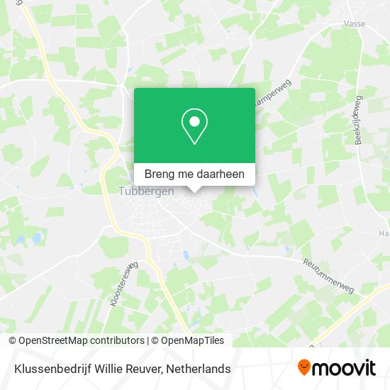 Klussenbedrijf Willie Reuver kaart