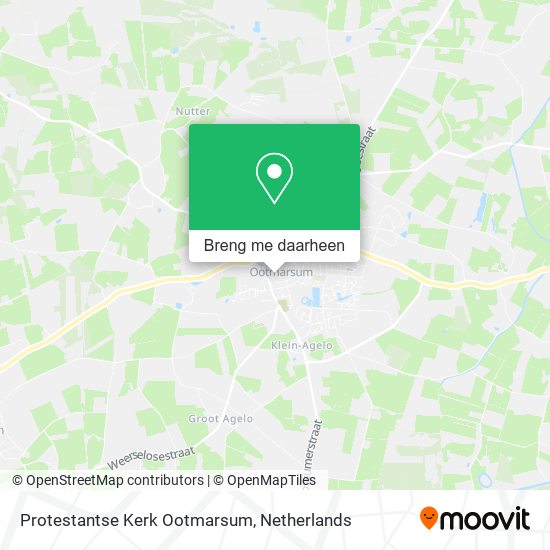 Protestantse Kerk Ootmarsum kaart