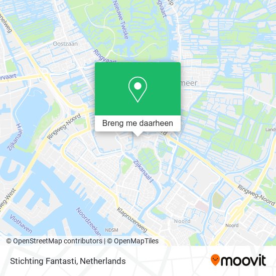 Stichting Fantasti kaart