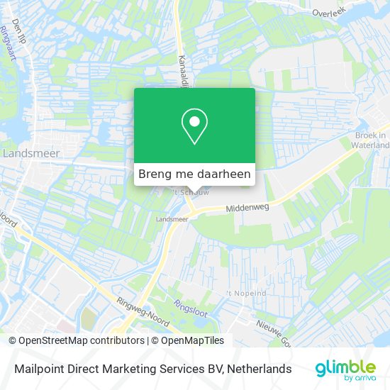 Mailpoint Direct Marketing Services BV kaart