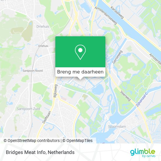 Bridges Meat Info kaart