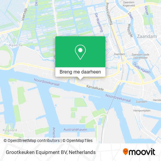 Grootkeuken Equipment BV kaart