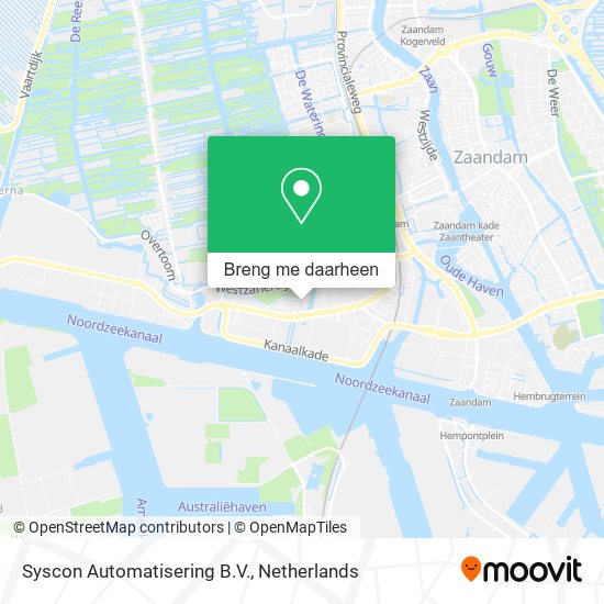 Syscon Automatisering B.V. kaart