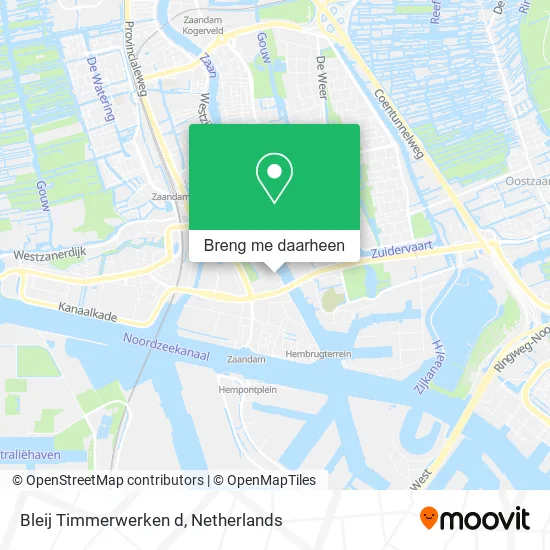 Bleij Timmerwerken d kaart