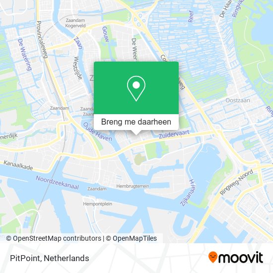 PitPoint kaart