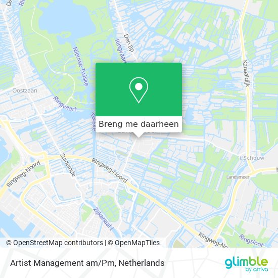 Artist Management am/Pm kaart