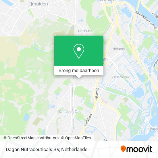 Dagan Nutraceuticals BV kaart